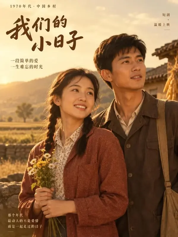 黄果短剧热剧《一生只够爱一人》封面 - 情感剧场年代短剧