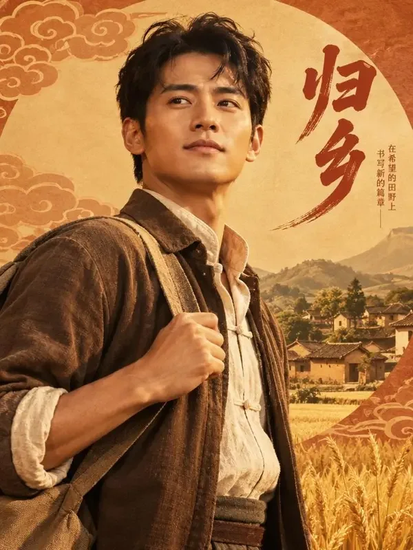 黄果短剧热剧《归乡逆袭之路》封面 - 逆袭精选年代短剧